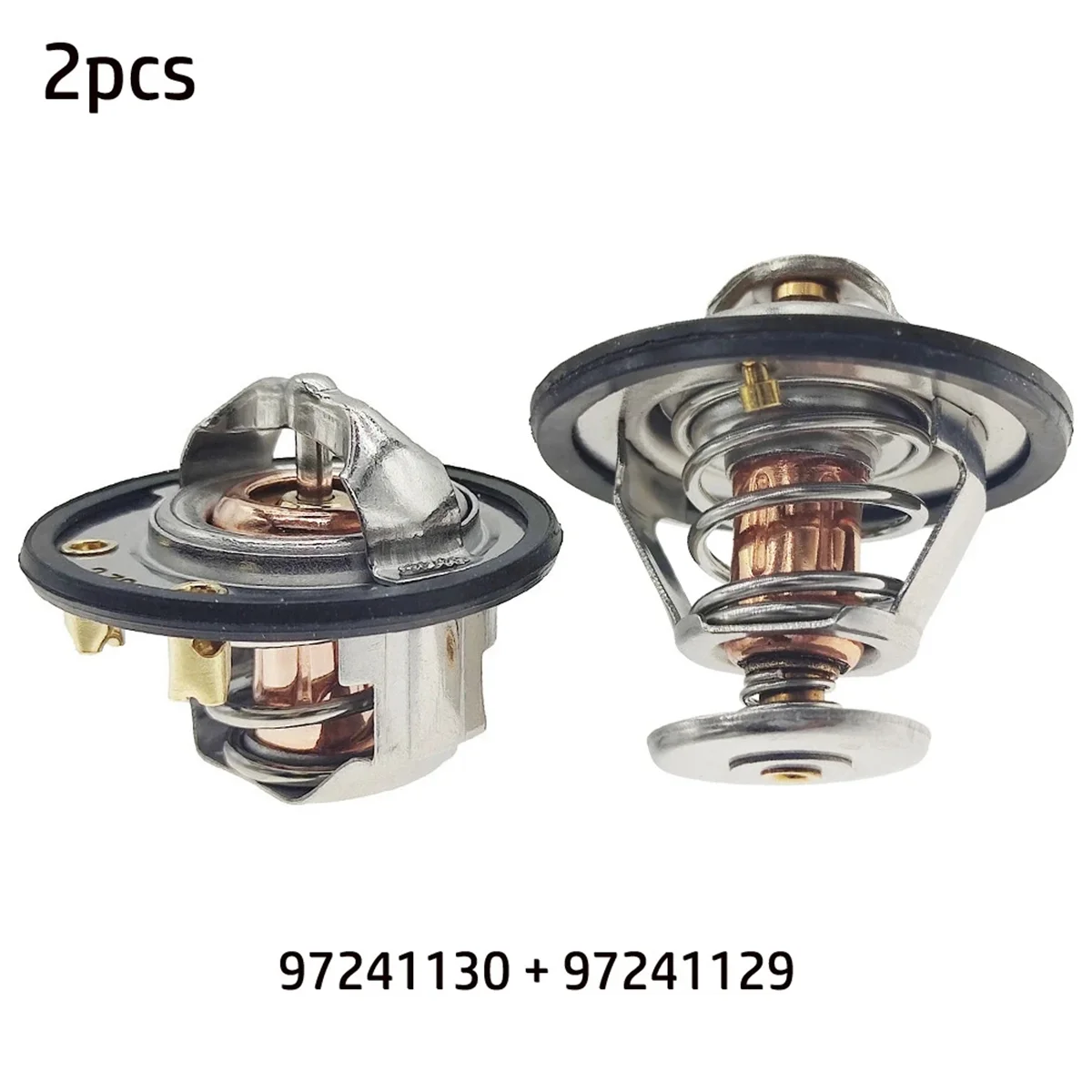 Adapter Thermostat 2St 97241129 97241130   Zubehör Metallteile Ersatzfahrzeug für Chevrolet Pickup 6.6L