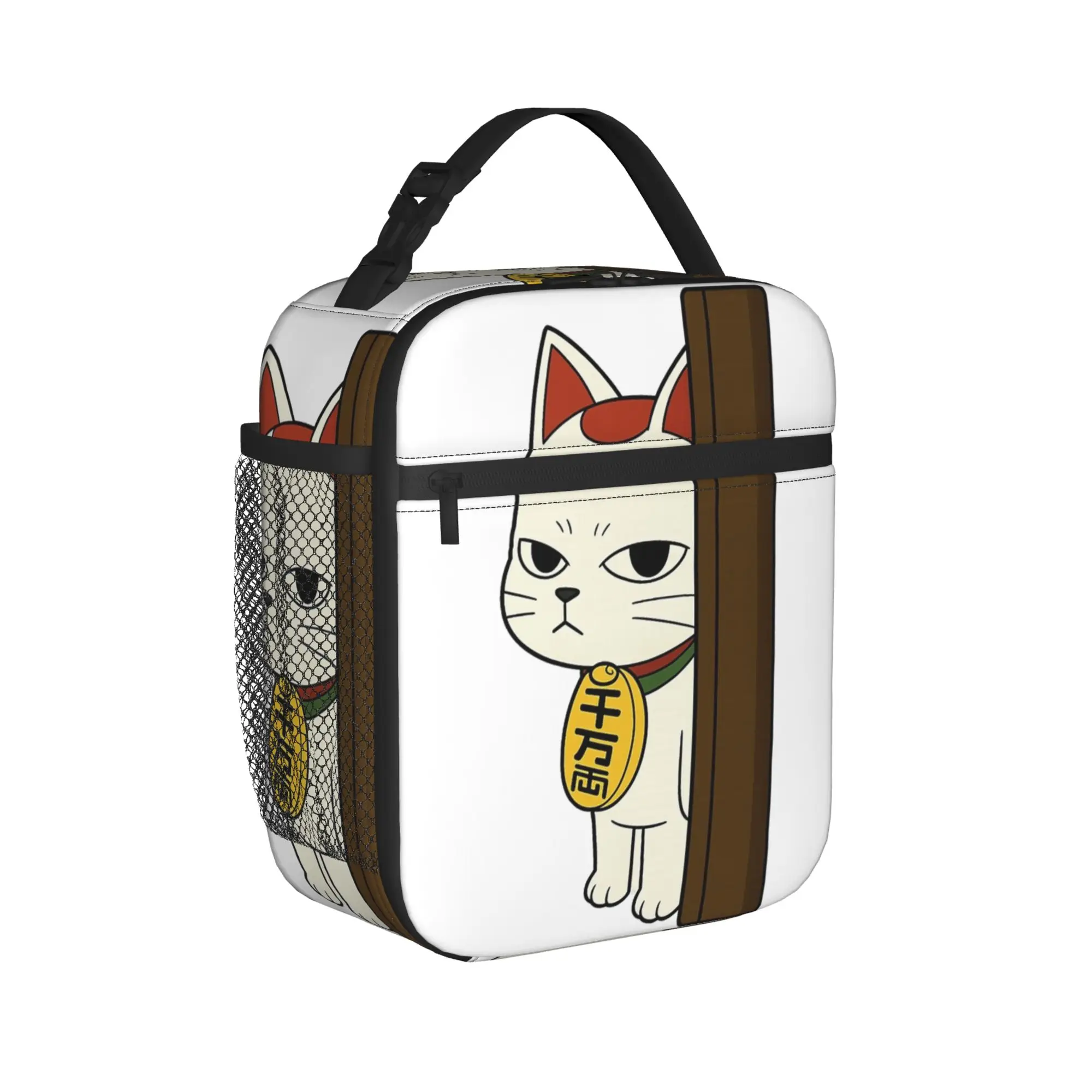 Anime Dandadan Turbo Granny Cat Thermal Insulated Lunch Bags for Office  Portable Bento Box Cooler Thermal Lunch Boxes