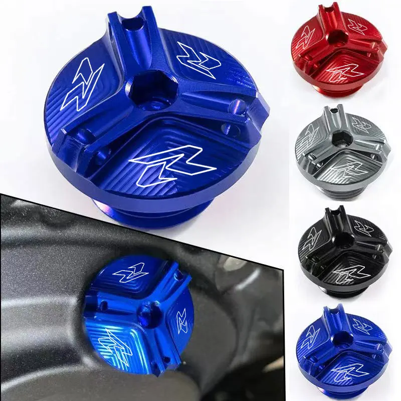 Motorcycle Accessories Engine Oil Filler Cap Oil Plug Cover For Suzuki GSXR 600 750 1000 GSX-R 600 750 1000 125 150 1998-2023