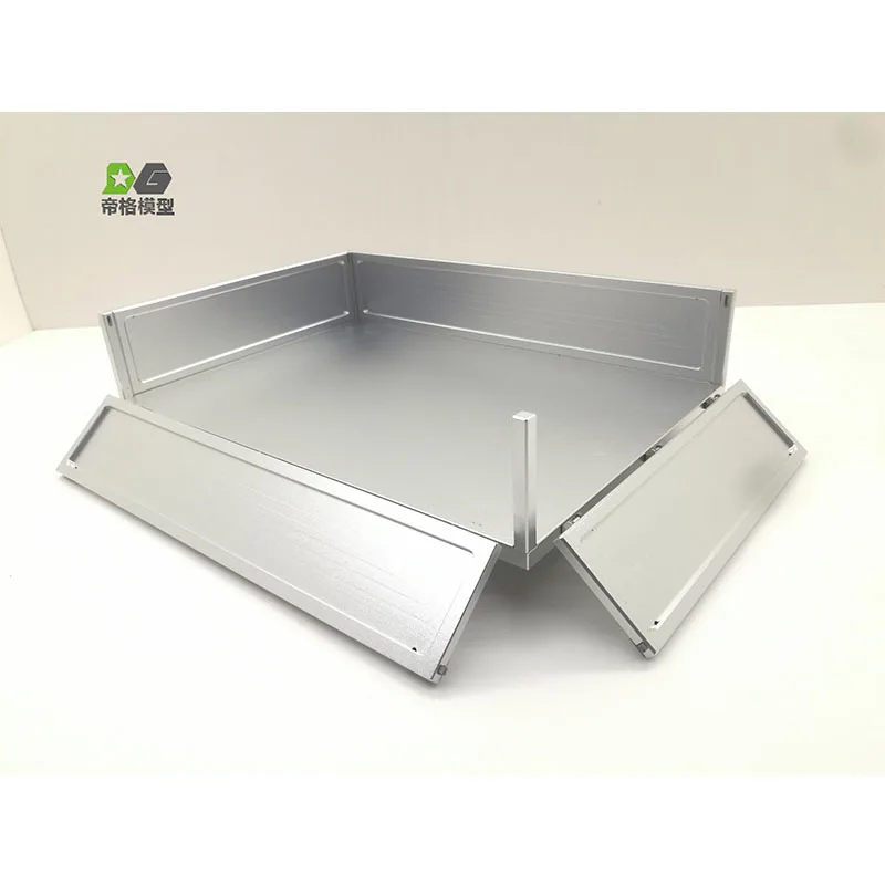 RC 1/14 Ballast Bucket Heavy-Duty Container for Tamiya Hydraulic Excavator Loader Dump Truck for SCANIA MAN Tripper DIY Parts