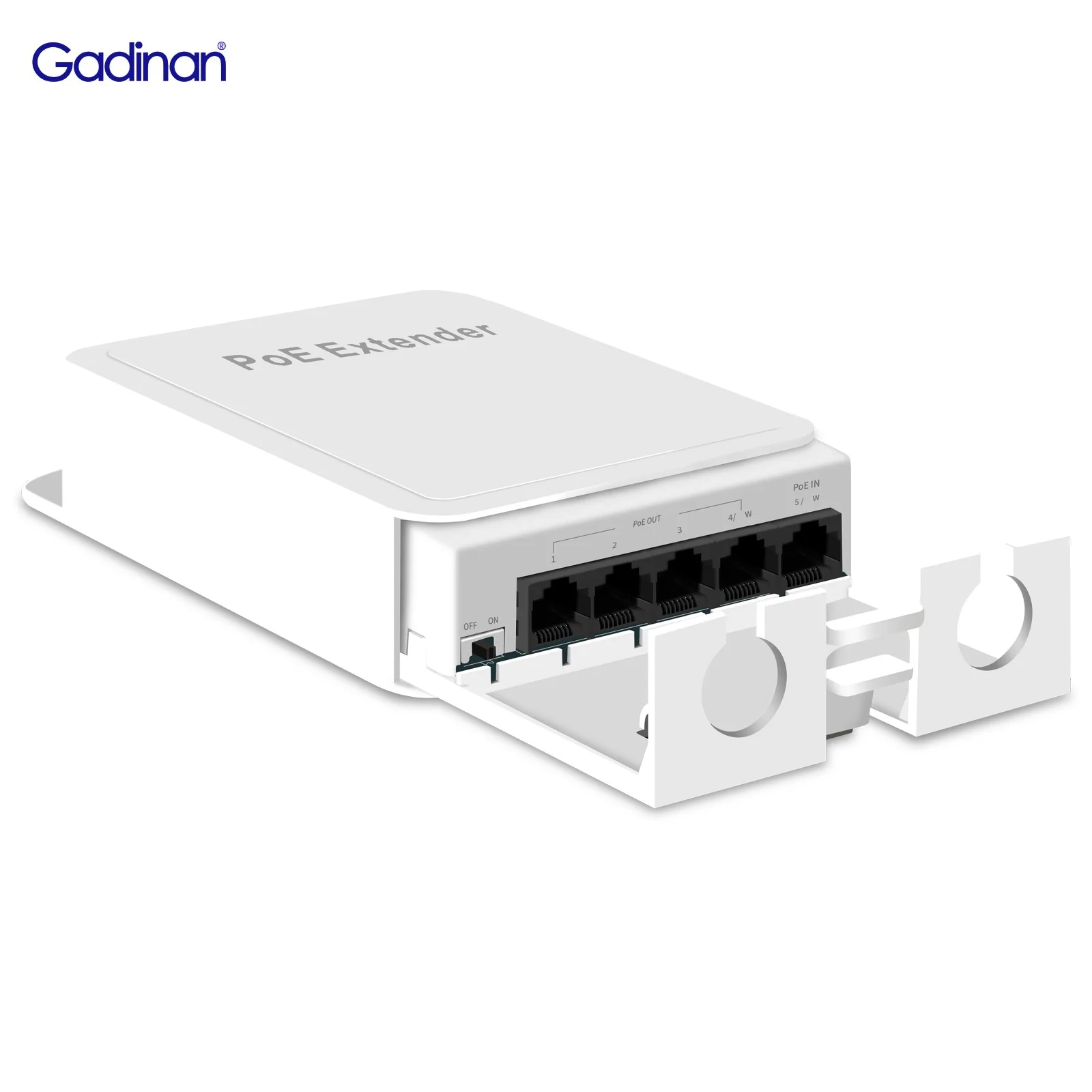 

Ретранслятор Gadinan IEEE 802.3at/af, 5 портов, POE, сетевой выключатель Plug & Play, макс. 90 Вт, VLAN 250 метров для IP-камеры, переключатель NVRG