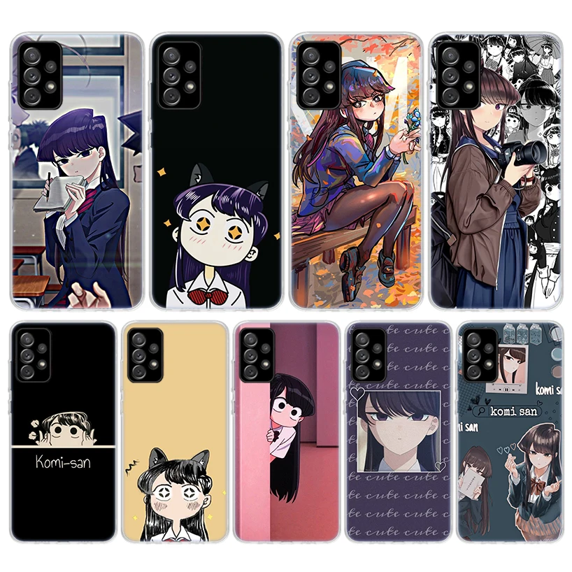 Komi no puede comunicarse funda de teléfono para Samsung Galaxy A56 A55 A54 A53 A17 A16 A15 A14 A13 A36 A35 A34 A33 A26 A25 A24 A23 A05S A0