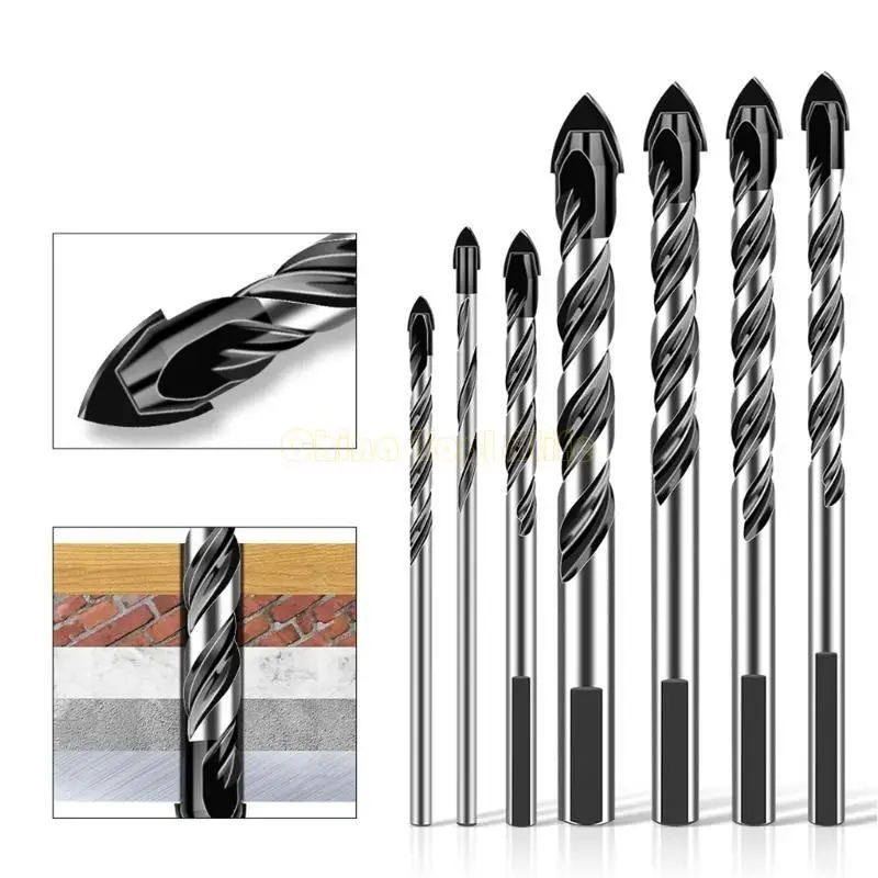 57qf Несколько материалов Essential Drill Bit для плитки бетонное кирпичное стекло и деревянное применение проекты по дома