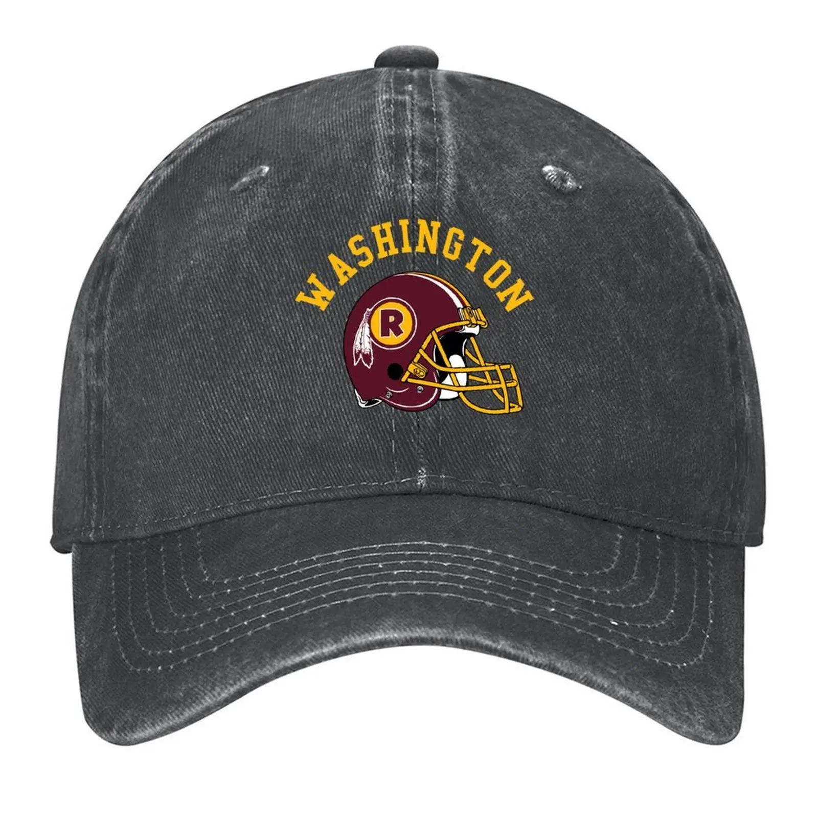 

Washington football support. Baseball Cap cute Fashion Beach custom caps Hood Men Golf Wear Women's