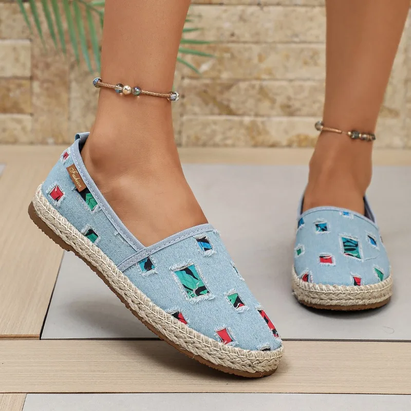 Spring Autumn New Low Cut Women's Sneakers Casual Lightweight Loafers Fashion Distressed Comfort Women Shoes Кроссовки Женские