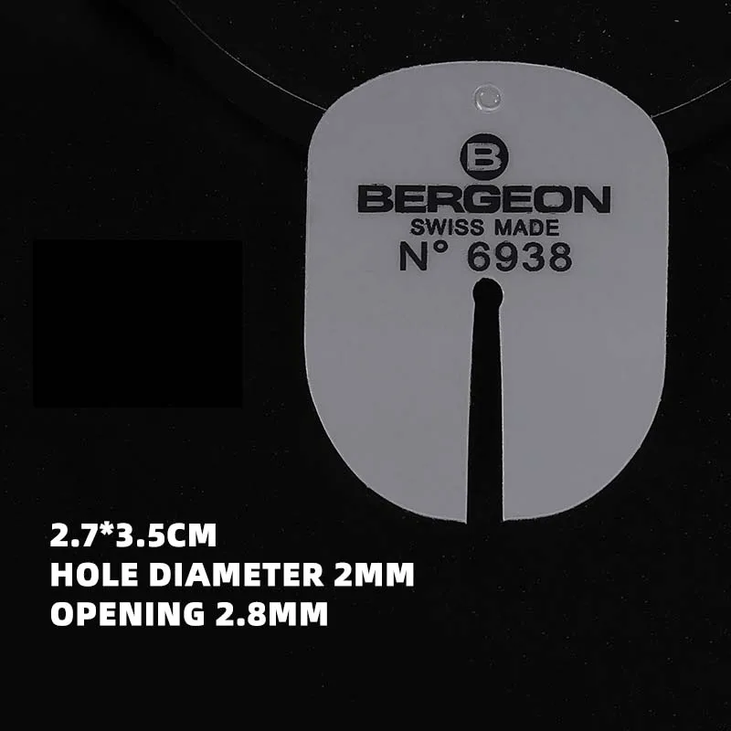 

Watch Dial Repair Tools Kit with Movement Dial Protection Gaskets Watchmaker's Dial Pads for Watch Case Back Sealing