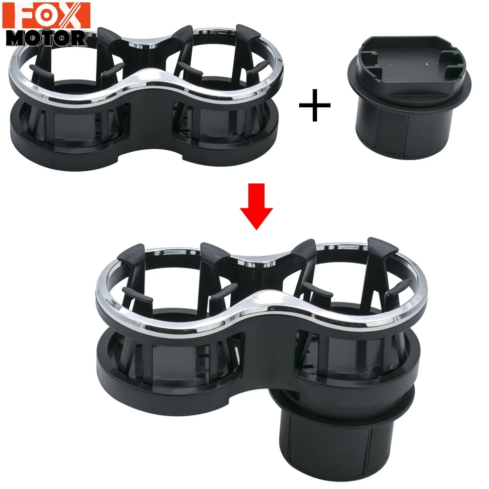 Universal Box Drink Holder Free Box For Ford BMW VW Drink Cup Holders Sunglasses Phone Organizer Door Armrest Storage Box Mount