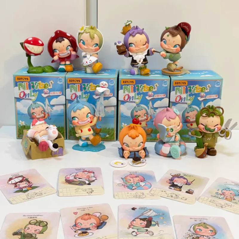 

52TOYS NINNIC NI Good Mood Series Blind Box Collectible Figure Desk Ornament Trendy Toy Surprise Box Trendy Collectible Toy Gift