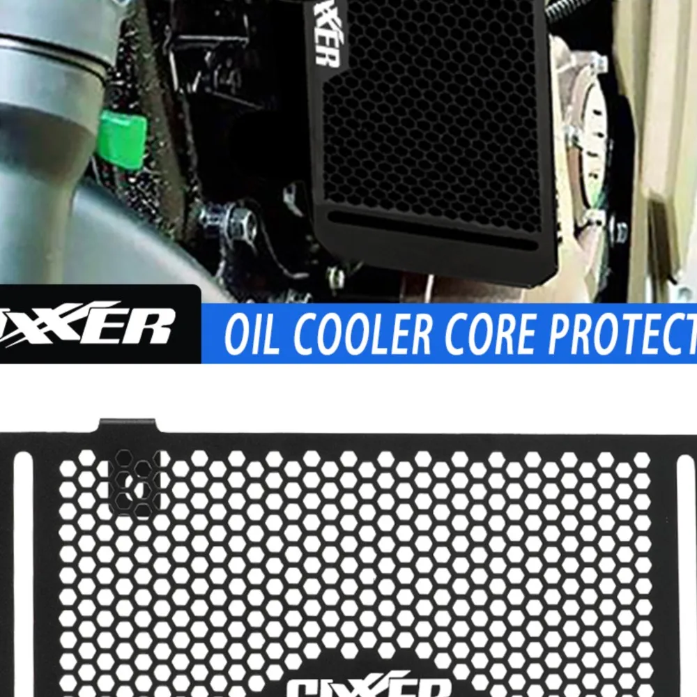 

Motorcycle For Suzuki Gixxer250 SF250 SF 250 GIXXER250 2020 2023 2022 2021 Radiator Grille Guard Cover Oil Cooler Core Protector