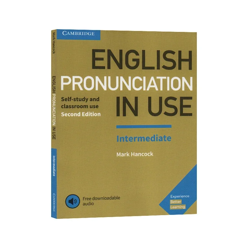 Pronúncia em inglês em uso Livro intermediário elementar e avançado com respostas e áudio descarregável 1a edição HJ-006