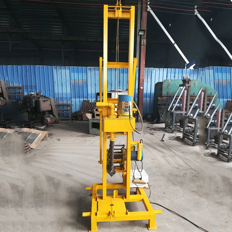 Portable Bore Well Drill Machinery Price Mini Rotary Drilling Rig for Water Well Machine Small Diesel Engine Water Well Drilling