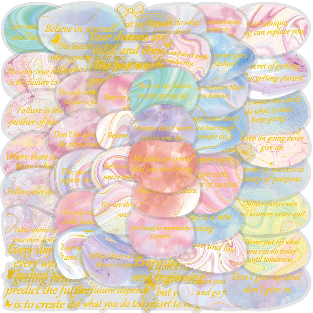 

50 шт. наклеек из мягкой золотой фольги с блестками для дневника, планировщика, канцелярских товаров, скрапбукинга для взрослых