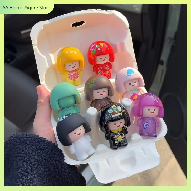 

New Original Mini Mag Mini Mystery Box Desktop Decoration For Figure Collectors Kawaii Model Refrigerator Decoration Gift Toy