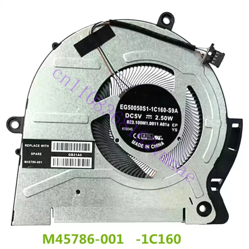 New Laptop CPU GPU Cooling Fan For HP TPN-W148 M45786-001 M45787-001  ENVY 17-CH 17M-CH 17t-CH