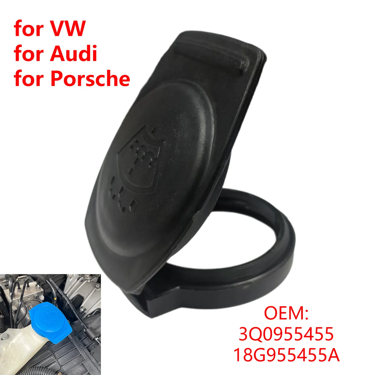 3Q0955455 für Porsche Cayenne für VW für Audi für Seat für Skoda Octavia Auto Scheibenwischer Waschflüssigkeit Reservoir Tankdeckel – Detail 8
