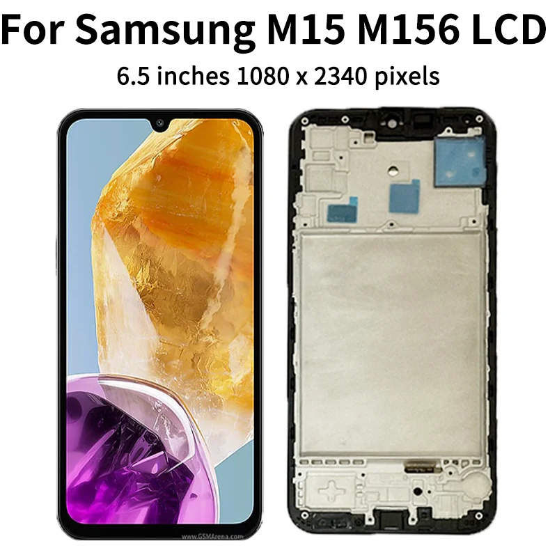 6.5“Screen For Samsung M15 M156 LCD Display Touch Screen Digitizer For Samsung M156B SM-M156B SM-M156B/DS LCD image 3