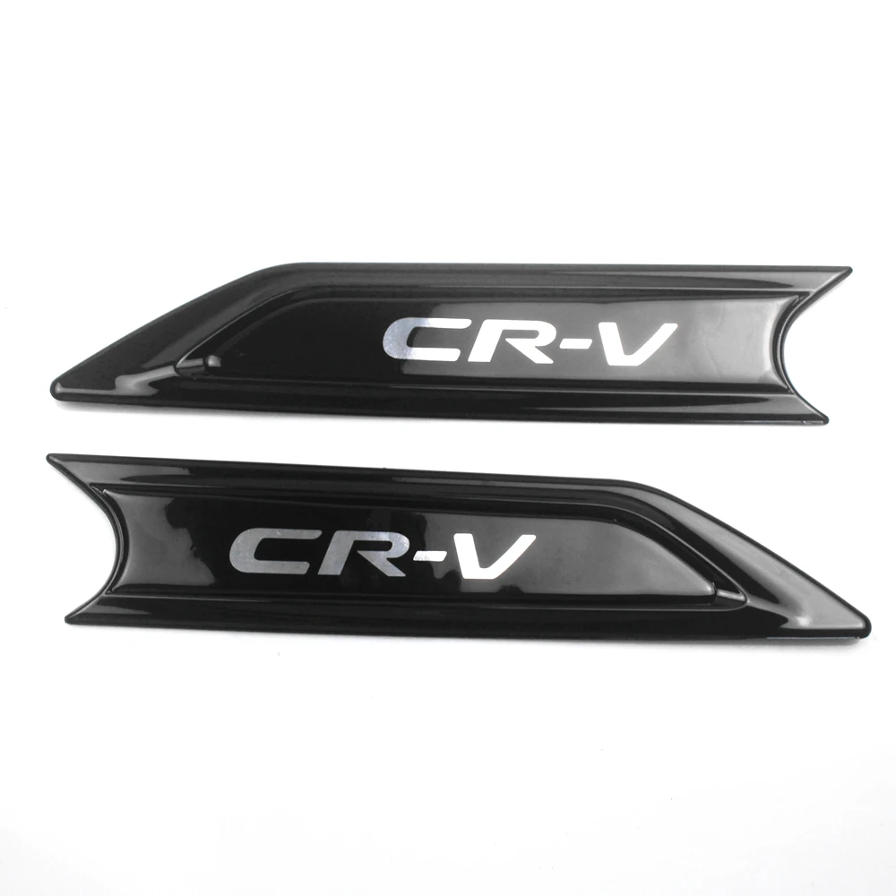 

For Honda CR-V CRV 2017-2021 Front Side Fender Cover Trim Gloss Black Car Body Styling Accessories Exterior Sticker