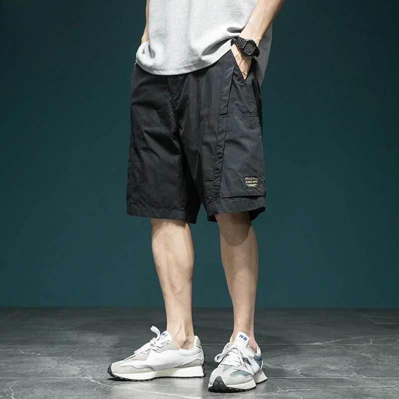 

Cool Feeling Casual orts Men's plus Size Summer New Sle Five Workwear Pants Loose Fit Spor mid Waist Nylon Fabric