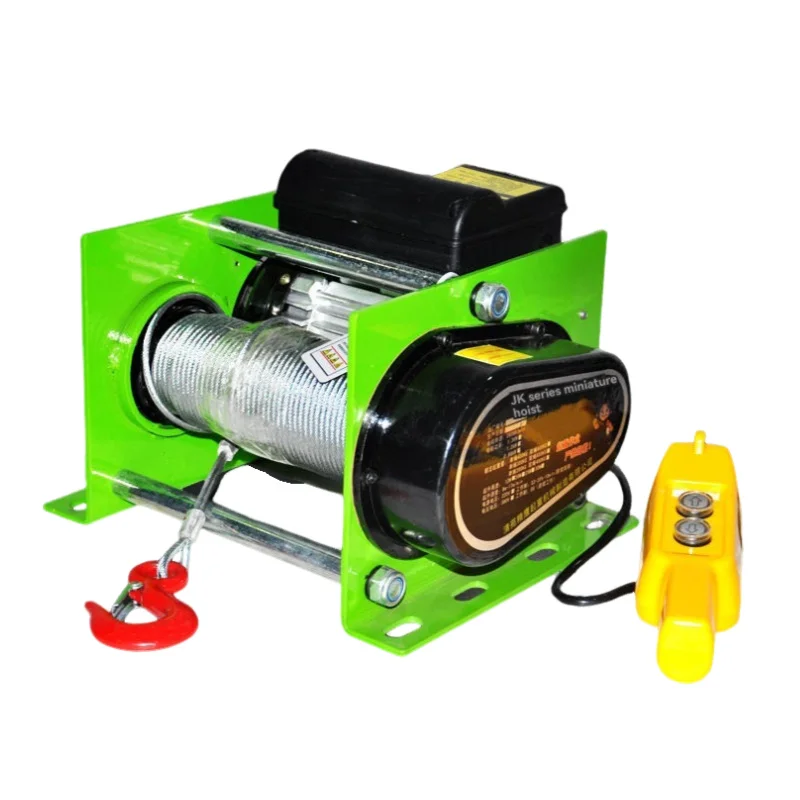 200-400kg Electric Hoist Fast Heavy-duty Lifting Crane Small Lifting Tools 1-30m German Style Winch 220V/380V ﻿