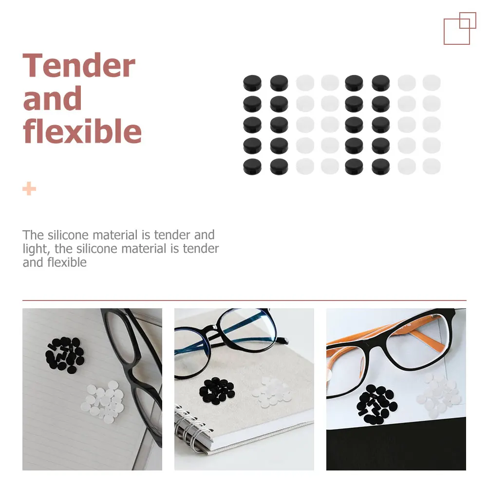 

24 Pairs Glasses Anti-slip Cover Eyeglass Accessories Ear Grips Silicone Shoes Stop from Sliding Ring for Fixing Child