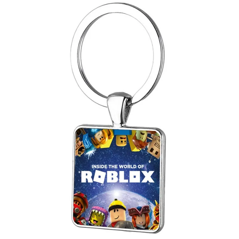 Gioco Roblox Creativo Periferico Cartone Animato Portachiavi Gioielli Ciondolo Zaino Accessorio Portachiavi Studente Regalo Di Compleanno Giocattolo Decorativo