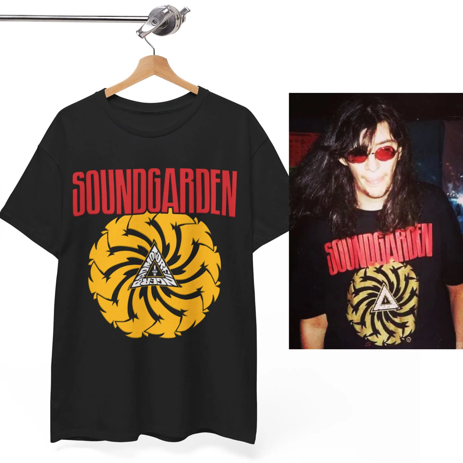 Soundgarden T Shirt as worn by Ramone Badmotorfinger Chris Cornell