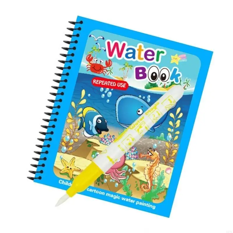 A5YC Magische verfkunstboeken voor peuters Herbruikbare wateractiviteit Ontwikkel creativiteit