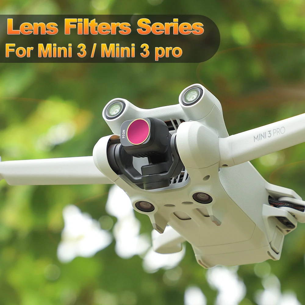 Mini 3 Pro Filter Set for DJI Mini 3 Pro/Mini 3 Accessories Mavic Camera Drone Lens Kit MCUV CPL ND 4/8/16/32 Optical Glass