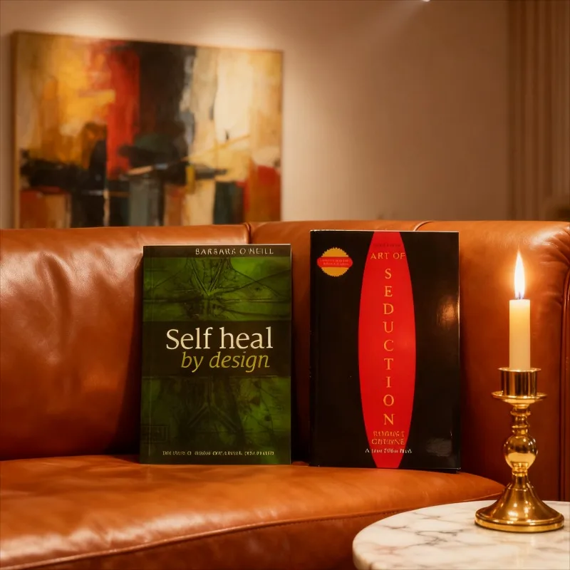 

《Self Heal By Design》+《The Concise Art of Seduction》Health guide to focus on the body's self-healing Stress respect Christmas