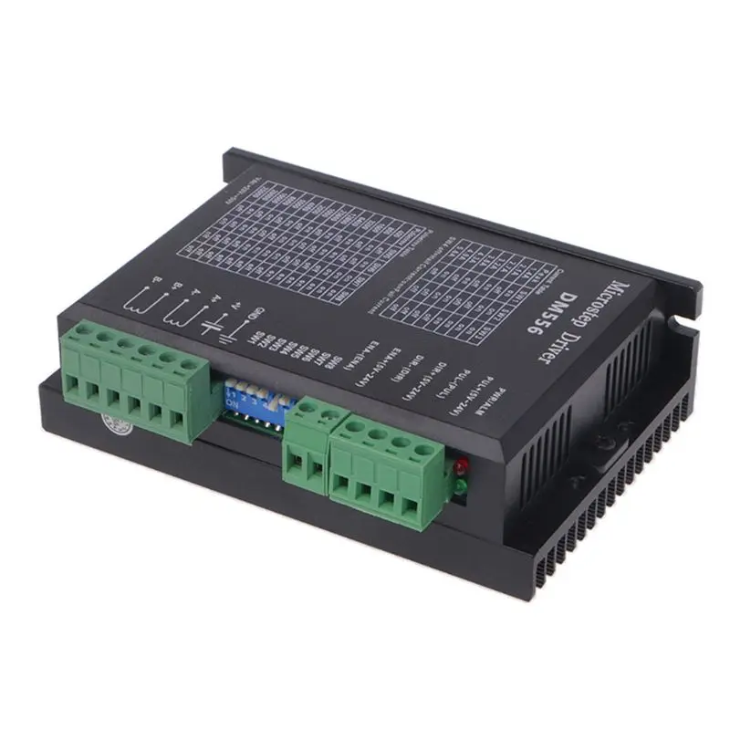 CYCLI-2X Digital Stepper Driver, Dm556 Progressive Motor Driver Is Suitable For Nema 23, Nema 24 And Nema34 Stepper Motors