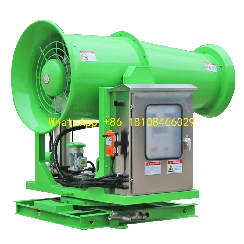 Metal feito sob encomenda do canhão da névoa do controle de poeira da agricultura da planta para a construção