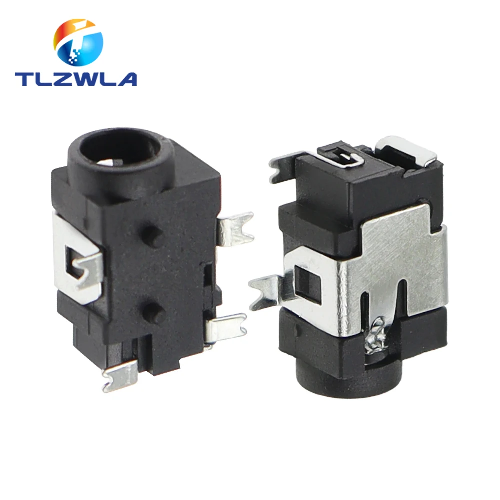 10 szt. Gniazda gniazdo zasilania DC031A DC żeńskie złącze do montażu na panelu 3.5mm 1.35mm DC-031A 3.5*1.35 — zdjęcie 5