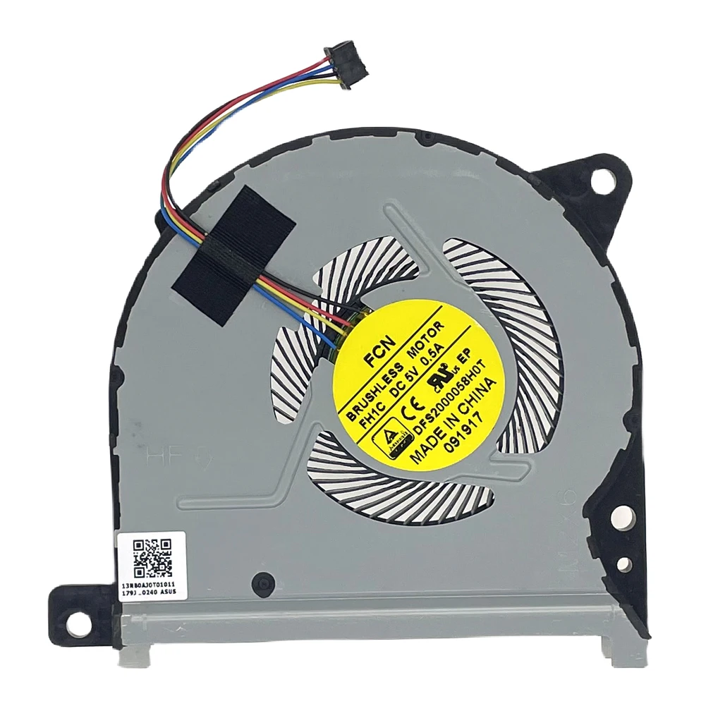 Replacement Laptop CPU Cooling Fan for ASUS Transformer Book Flip TP301U TP501UA TP301UJ TP301UA TP501UQ Q304UA Series