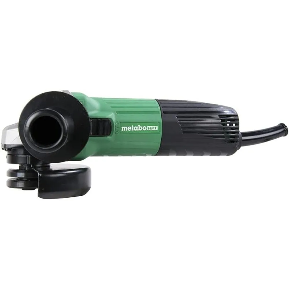 Metabo HPT Angle Grinder, 4-1/2-Inch, 5.1-Amp Motor, Small Grip Diameter, 4 Lbs (G12SS2)