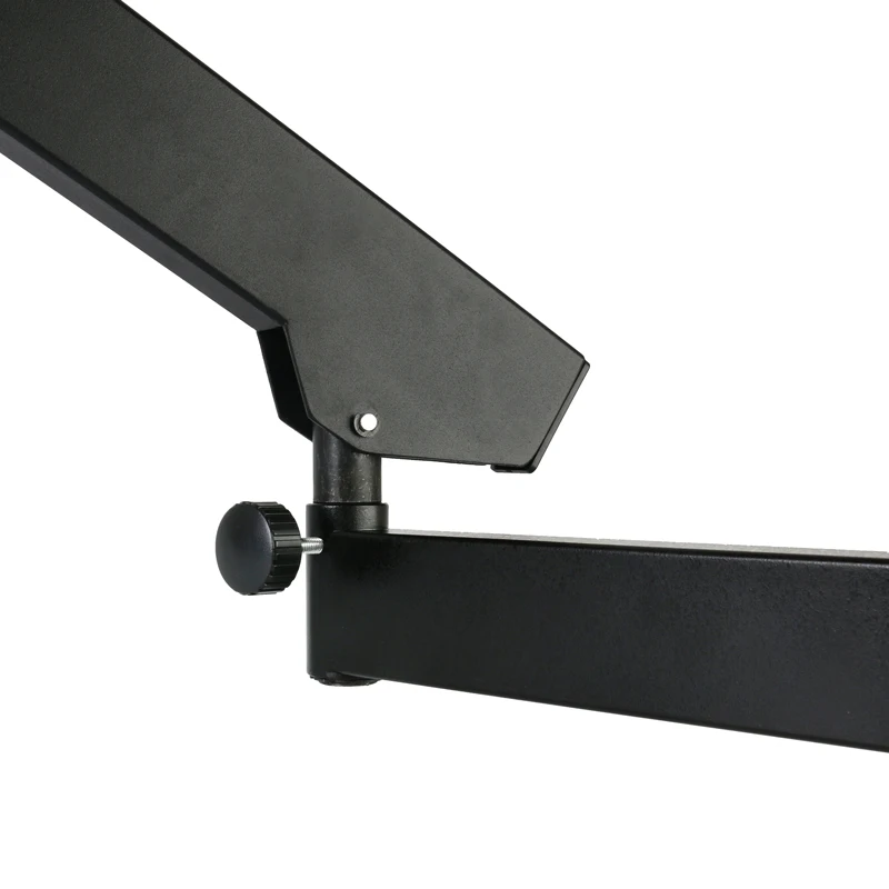 Imagem -04 - tipo de Extensão Direção Ajustável Articulando Clamp Bracket Arm Stand Base 76 mm para Stereo Binocular Trinocular Microscópio