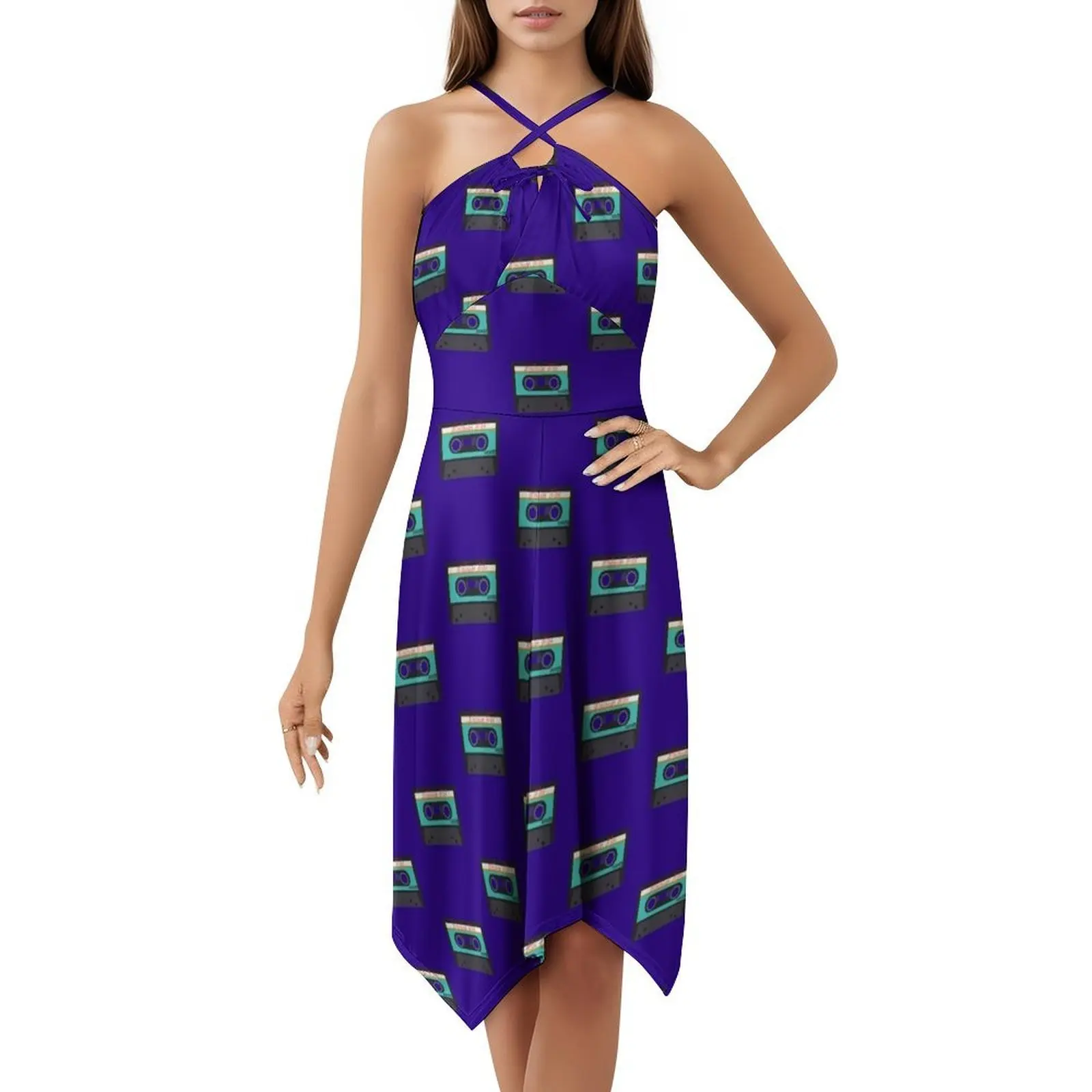 Motown Mix Tape Korean Style Casual Dress For Women Simple Daily Office Lady Dresses Motown Motown Music Mix Tape Rhythm And #5