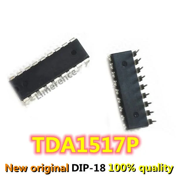 10pcs/lot TDA1517P TDA1517 1517P 1517 DIP18 TDA1517P = YD1517P  CD1517-
