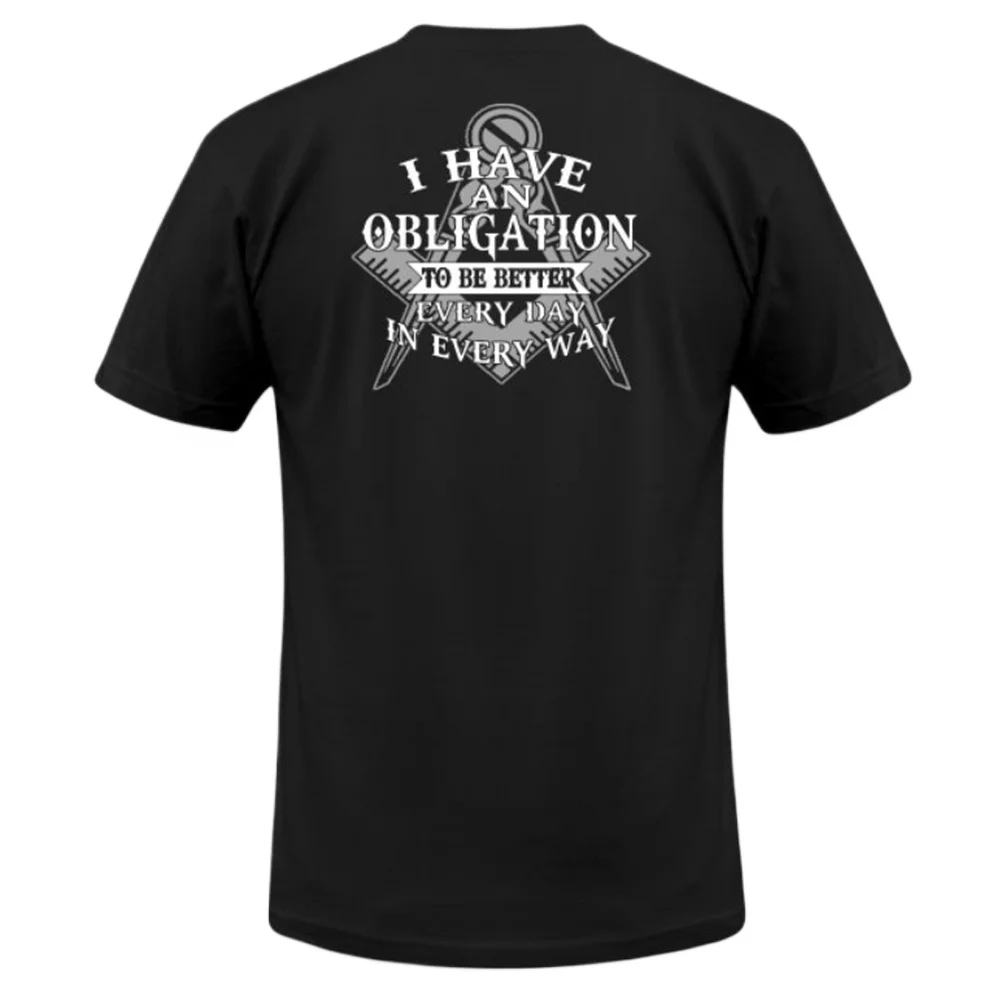 

To Be Better Every Day Freemason Quote Masonic Symbol T-Shirt 100% Cotton O-Neck Short Sleeve Casual Mens T-shirt Size S-3XL