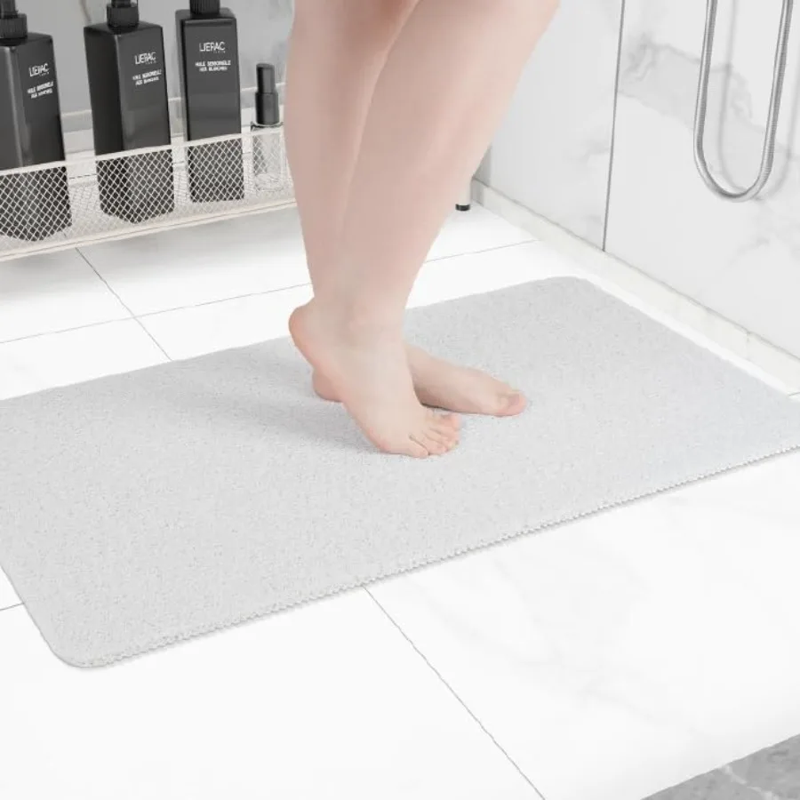 

Non-Slip Bathtub Mat, Anti Slip Shower Mat, Fast Drying Bathtub Mats, Feet Scrubber Mat, Anti Slip Mat for Tub, Floor, Bathroom