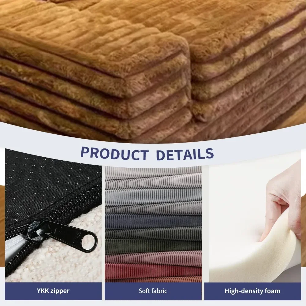 MOQ100 Factory Custom Vacuum Packaging Compressed Sponge Sofa Modular Combination Foam Sofa with Pet Dog Cat Cave Sponge