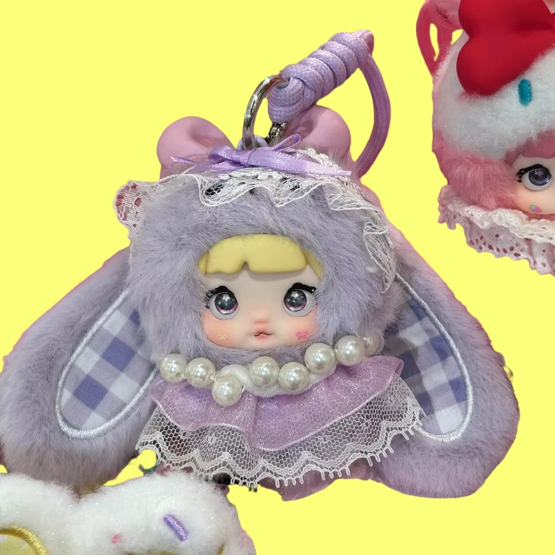 

Натуральная плюшевая слепая коробка Nommi, серия Baby Sweetheart Bunny, милые модели кукол, украшения, модные игрушки, подвески, хороший подарок ребенку