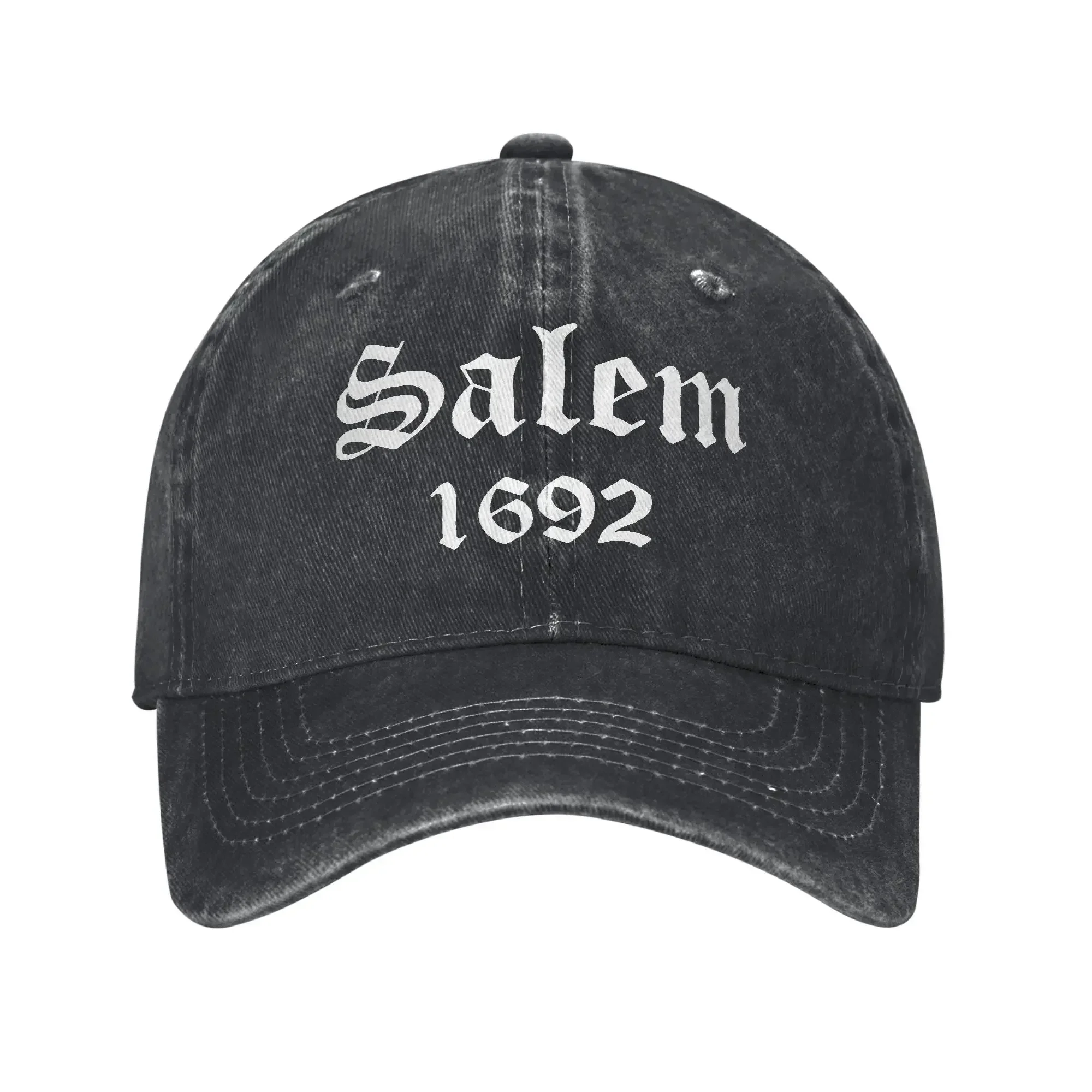 Salem 1692 Casual Baseball Cap Spring Horror Trucker Hat Sun Visor Running Snapback Cap Unisex Men Streetwear Baseball Caps