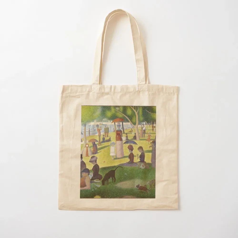 A Sunday on La Grande Jatte by Georges Seurat Tote Bag shopper bag women Shopper bag shoping