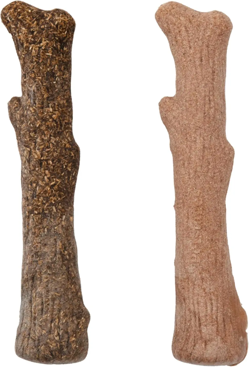 Dogwood Calming Chew Toy for Moderate Chewers, Medium Size 7.5", 2-Pack with Natural & Hemp Flavors