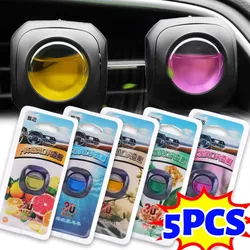 Car Fragrance Auto Air Outlet Aromatherapy Clip Deep Purification Air Freshener Car Interior Odor Removing Fragrance Perfume