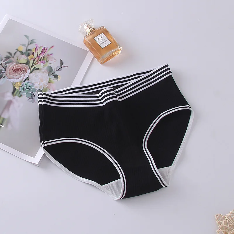 3pcs Cotton Girls Briefs Children\'s Underwear Triangle Panties Kids Underpants 2-12Years