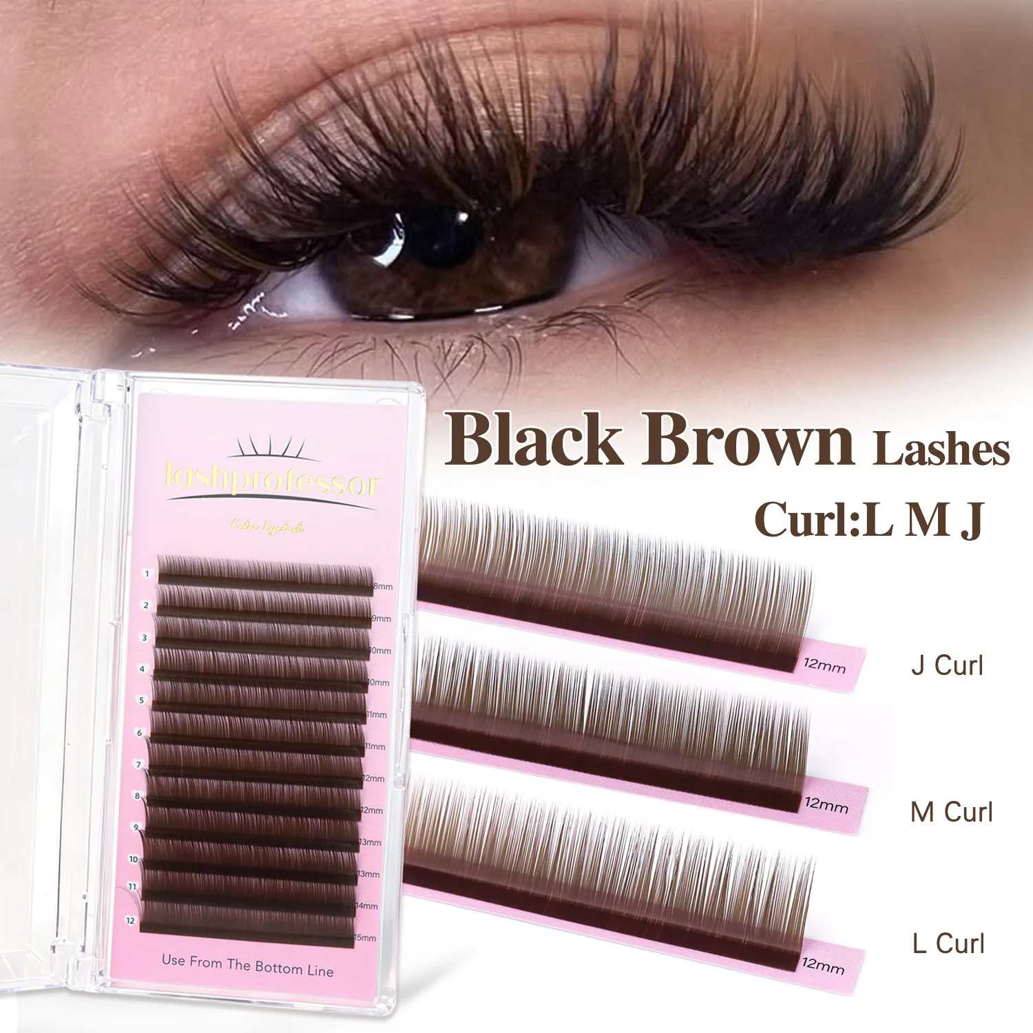 LASHPROFESSOR ขนตาปลอมต่อขนตา - J Beauty Makeup บทวิจารณ์และราคา