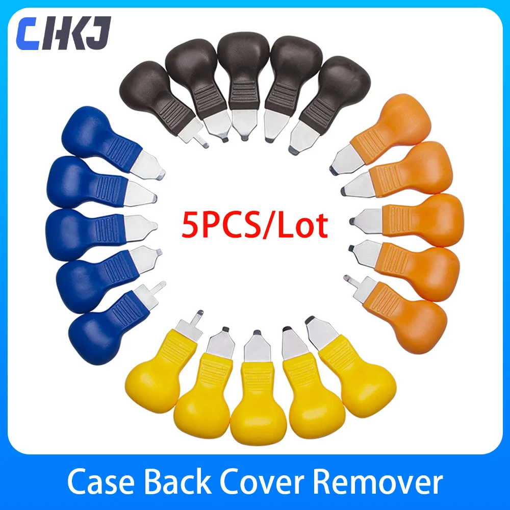 

CHKJ 5PCS/Lot Watch Pry Knife Watch Repair Tool Kit Watch Case Opener Back Cover Remover Wrench Replacement Tool Accessories