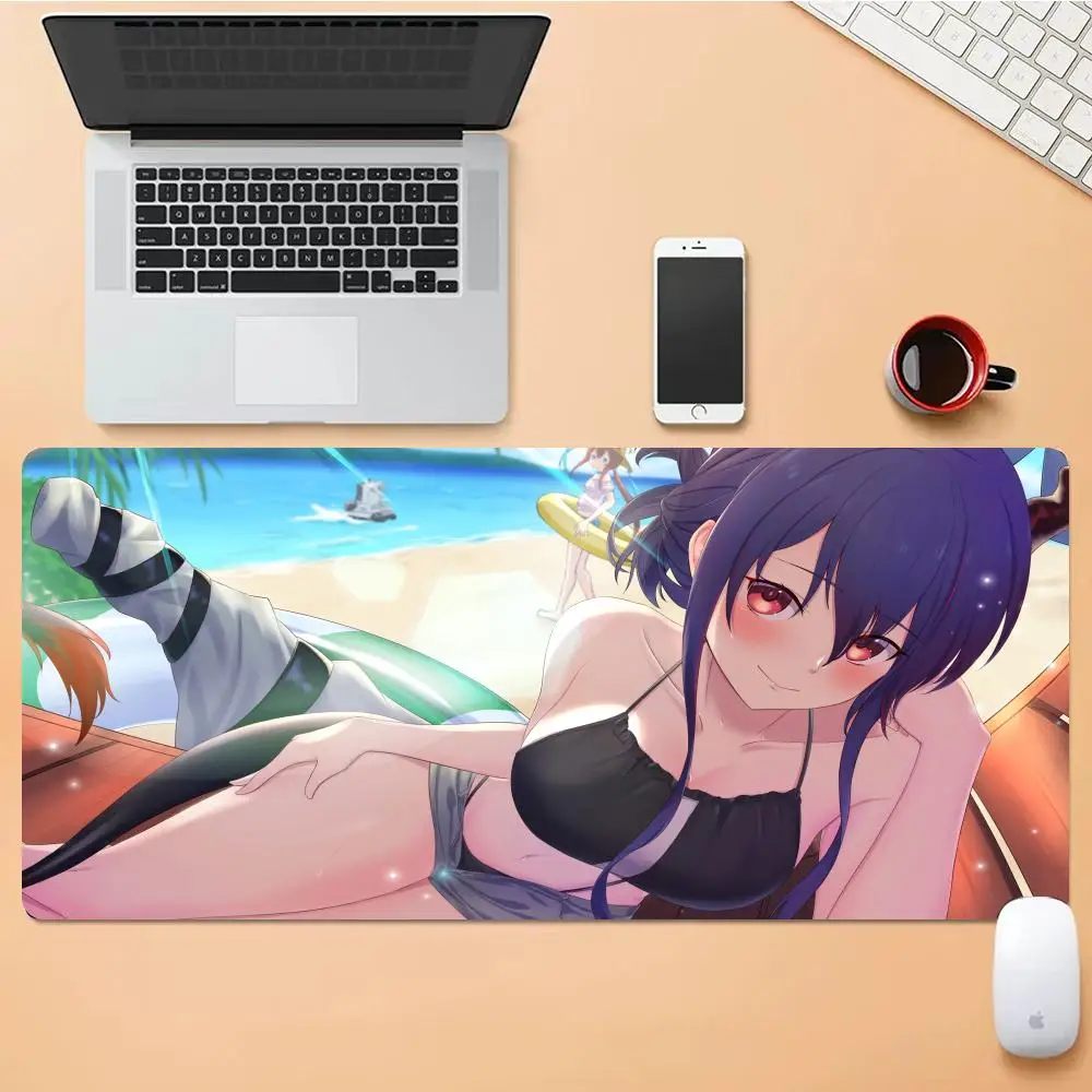 Arknights Mouse Pad Cute HD Mousepad Pad Extended Gaming Keyboard  LargeMousepad 90x40cm XXL Gamer Mousepad
