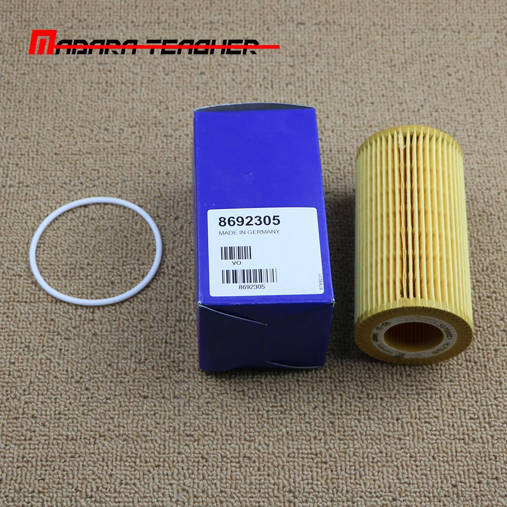 Oil Filter Kit for Volvo C30/C70 2.4i/T5/D5,S40 2.4/2.4 D5/T5/T5.S80 V50 V70 XC70 XC90 S40 S60 FORD MONDEO S-MAX FOCUS 8692305